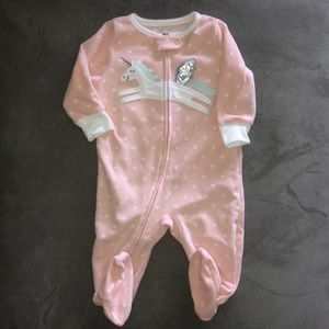 Carter’s Fleece Zip Footie